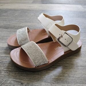 Madden Girl Sparkly Colorblock Sandals 12C